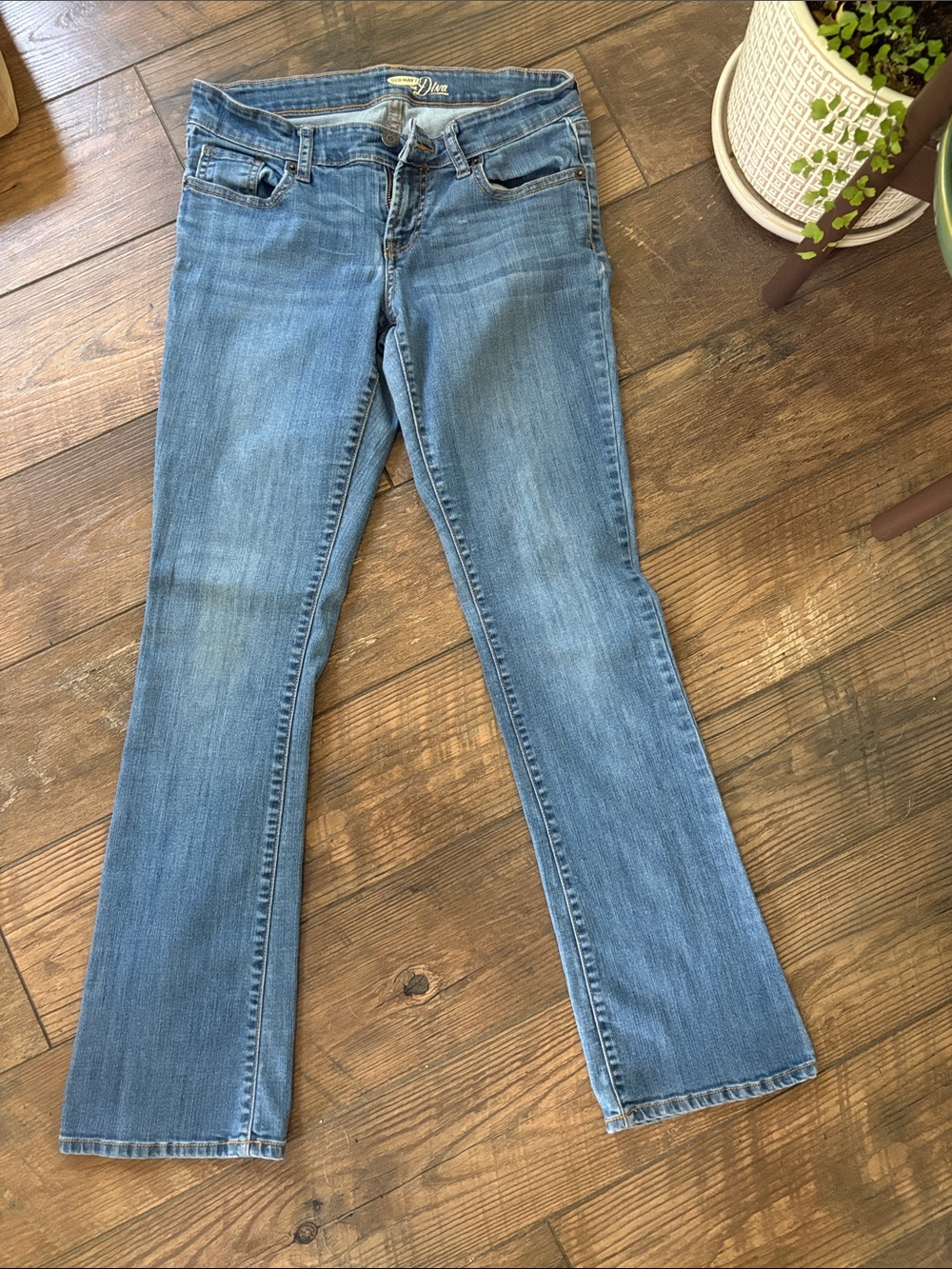 Old Navy Light Blue Flared Jeans